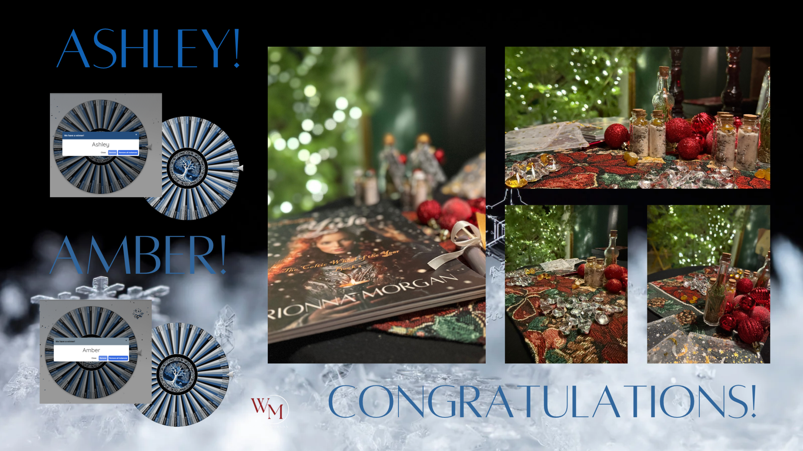 CELEBRATING YULE by Rionna Morgan - Giveaway Winners! CELEBRATING YULE by Rionna Morgan - Giveaway Winners!